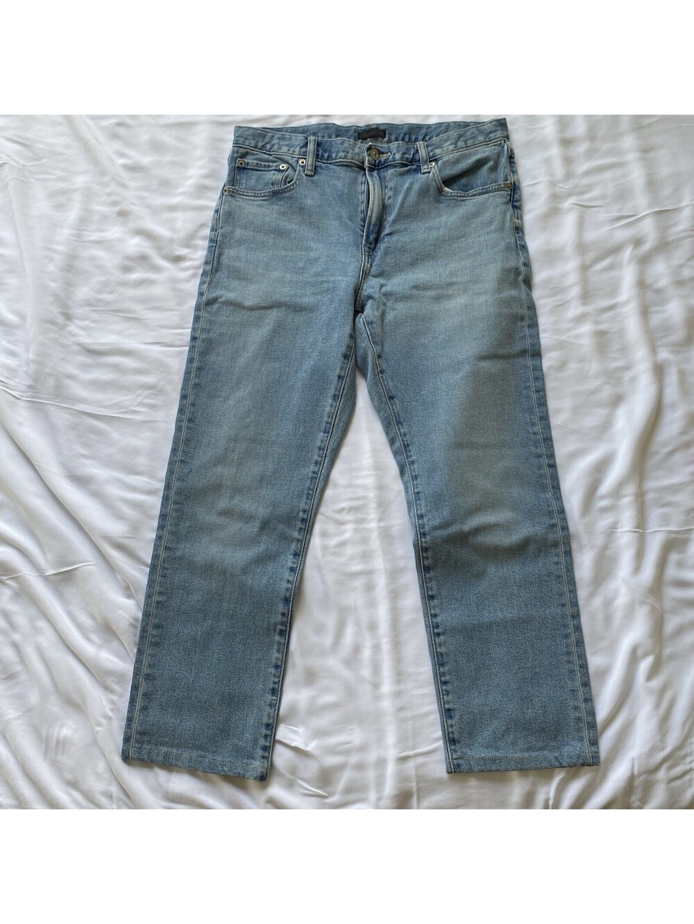 Uniqlo Men’s Jeans Size 32x32 Blue Stretch Denim